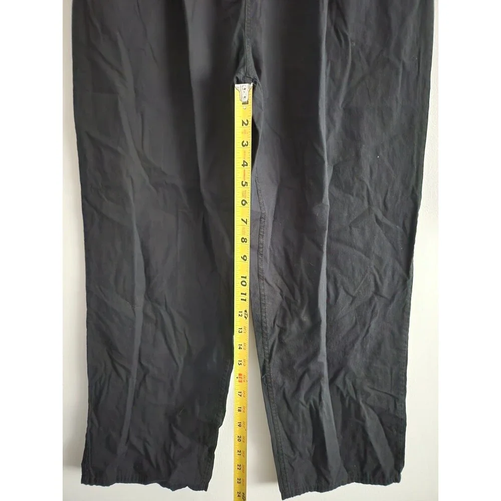 US Polo Assn Men's 100% Cotton Pajama Pants Black Size XL